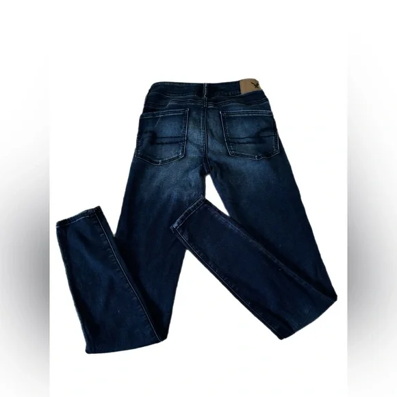 American Eagle super super stretch jegging -dark blue - size 2 Regular - Picture 1 of 9